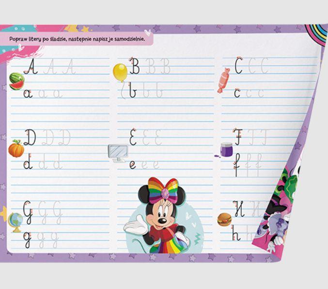 KSIĄŻECZKA DISNEY UCZY MIX. ŚCIERALNE EDUPLANSZE BANER