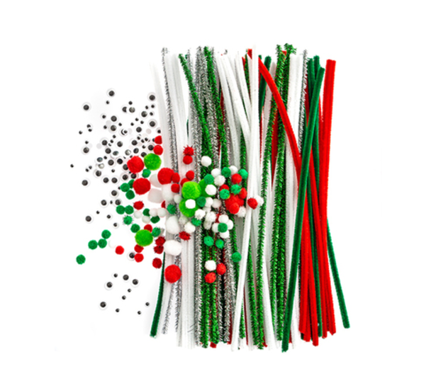 ZESTAW KREATYWNY, 299 SZT, ŚWIĄTECZNY