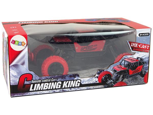 AUTO ZDALNIE STEROWANE TERENOWE R/C 1:18 CZERWONE