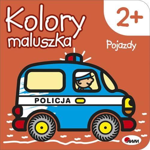KSIĄŻECZKA KOLORY MALUSZKA POJAZDY 2022