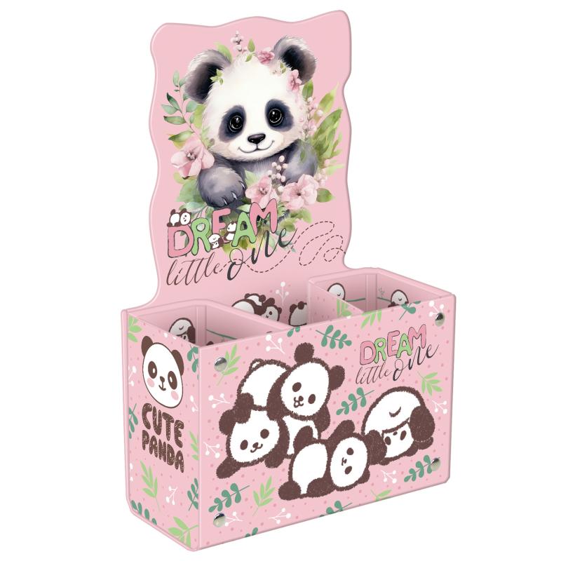 POJEMNIK NA PRZYBORY SZKOLNE PANDA 10