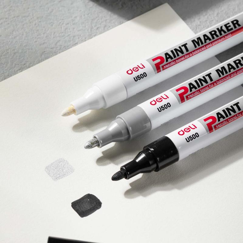 MARKER OLEJOWY 2MM CZARNY DELI