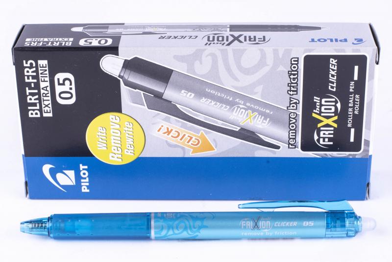 PIÓRO KULKOWE PILOT FRIXION CLICKER 0,5 JASNONIEBIESKIE