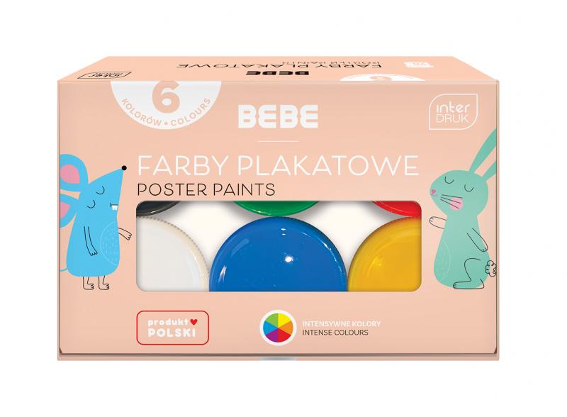 FARBY 6 PLAKATOWE BB KIDS