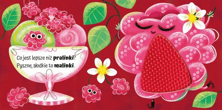 KSIĄŻECZKA DOTYKAM POZNAJĘ-OWOCE