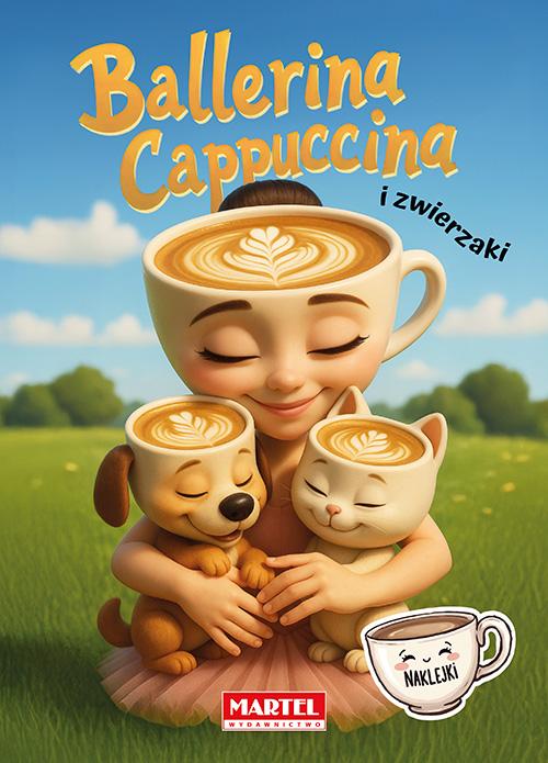 KSIĄŻ BALLERINA CAPPUCCINA I ZWIERZAKI Z NAKLEJKAMI