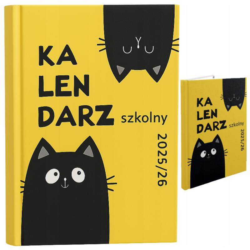 KALENDARZ KSIĄŻKOWY A5 SZKOLNY KJS JOTAN
