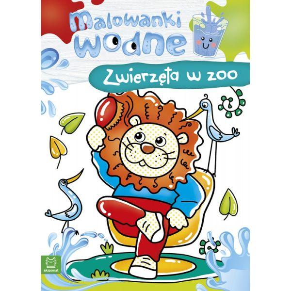 KSIĄŻECZKA MALOWANKI WODNE.ZWIERZĘTA W ZOO