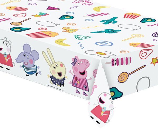 OBRUS PLASTIKOWY ŚWINKA PEPPA 120X180CM