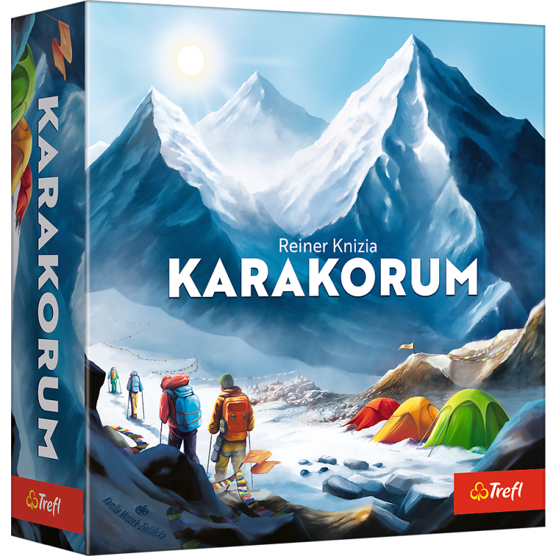 GRA TREFL KARAKORUM KNIZIA KING OF THE MOUNTAINS