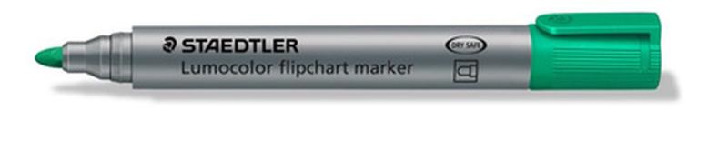 MARKER ST FLIPCHART ZIELONY