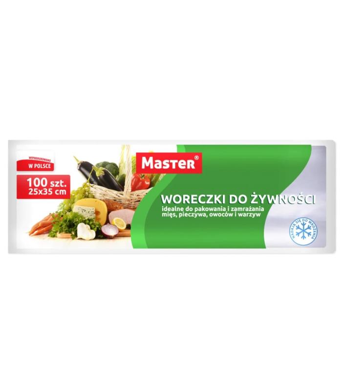 WORECZKI NA ŻYWNOŚĆ 25X35 LD ATESTOWANE MASTER S011 A/100