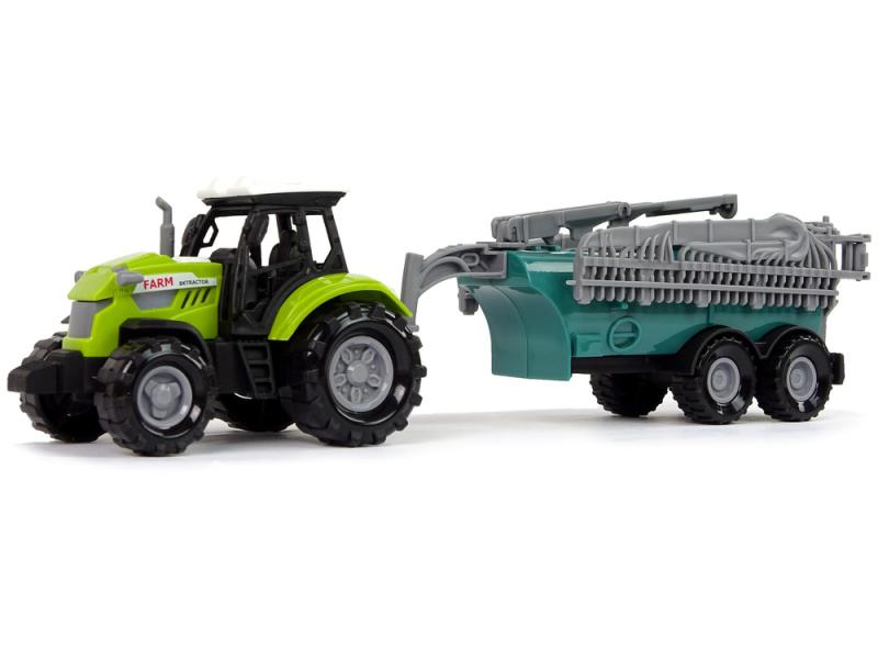 TRAKTOR ROLNICZY Z OPRYSKIEM FARMA DŹWIĘK ZIELONY