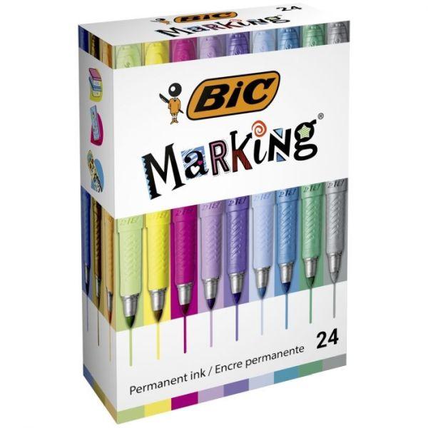 MARKER PERMANENTNY BIC DO ZNAKOWANIA A'24