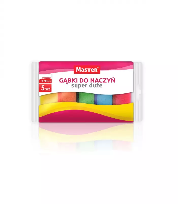 GĄBKA DO NACZYŃ 5 SZT