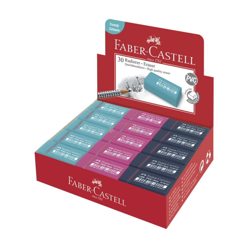 GUMKA DUST FREE KOLORY TREND FABER-CASTELL