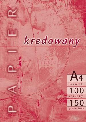 PAPIER KREDOWY A4 150G A'100 KRESKA