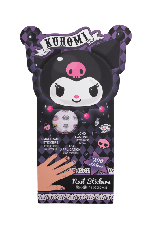 NAKLEJKI NA PAZNOKCIE KUROMI