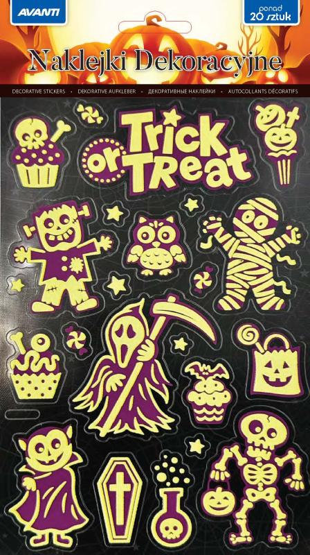 NAKLEJKI DEKORACYJNE HALLOWEEN
