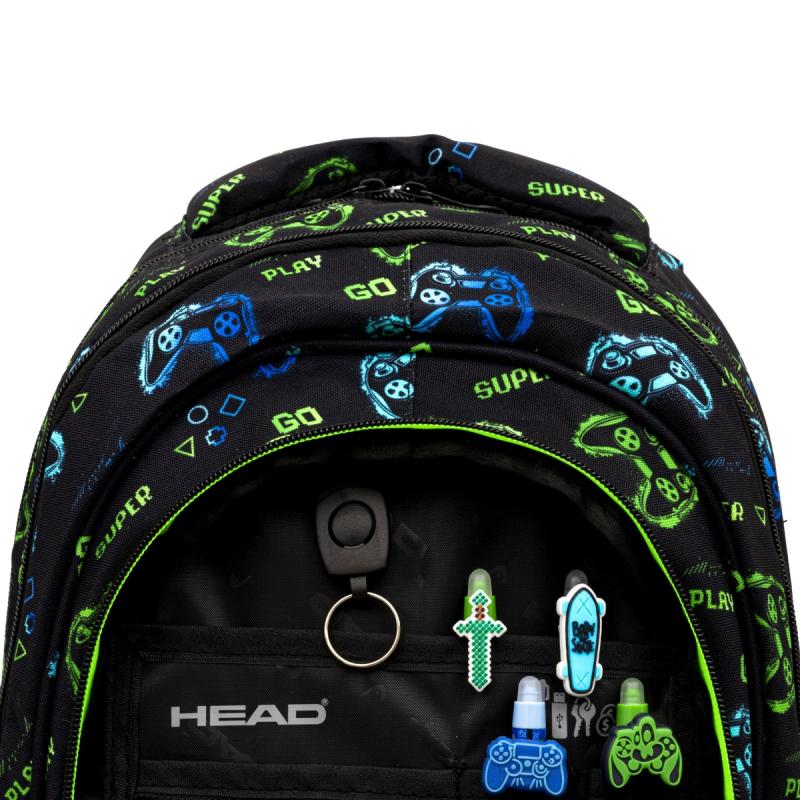 PLECAK HEAD GO PLAYING NEON, AB330