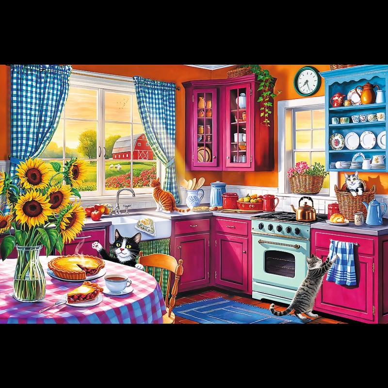 PUZZLE 300 TREFL PORANEK W KUCHNI