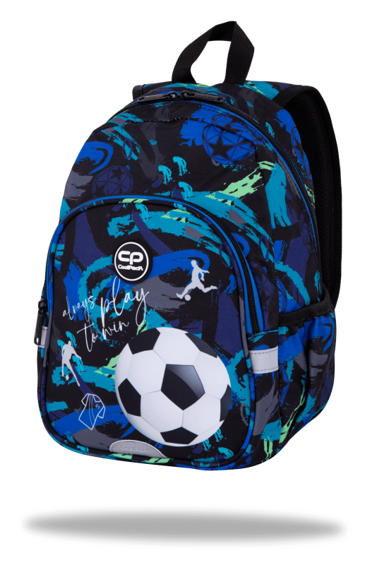 PLECAK DZIECIĘCY CP TOBY - FOOTBALL NAVY