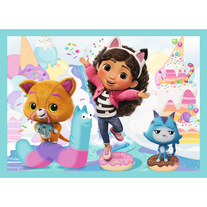 PUZZLE 4W1 TREFL GABBYS GREAT ADVENTURE