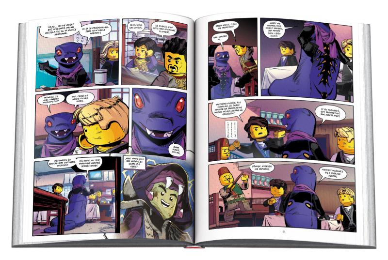 KSIĄŻECZKA LEGO NINJAGO ATAK WĘŻOWCÓW