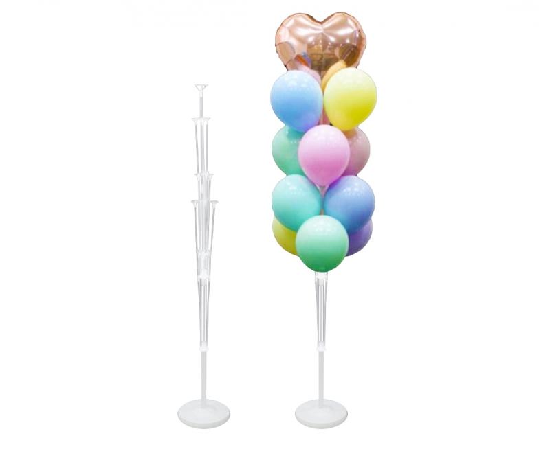 STELAŻ NA BUKIET Z 13 BALONÓW 130 CM