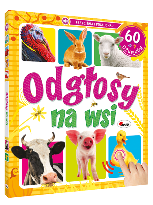 KSIĄŻECZKA ODGŁOSY NA WSI 60 DŹWIĘKÓW