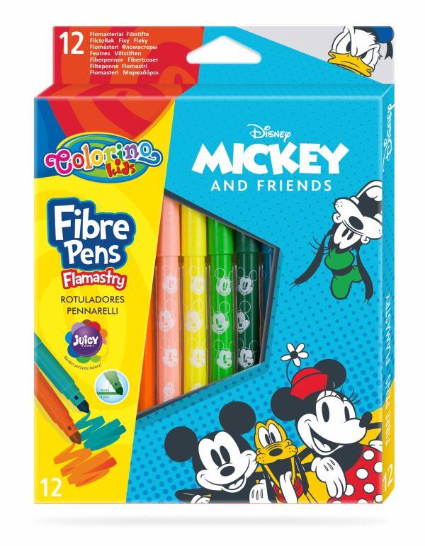 FLAMASTRY 12 KOL. COLORINO / MICKEY /12/