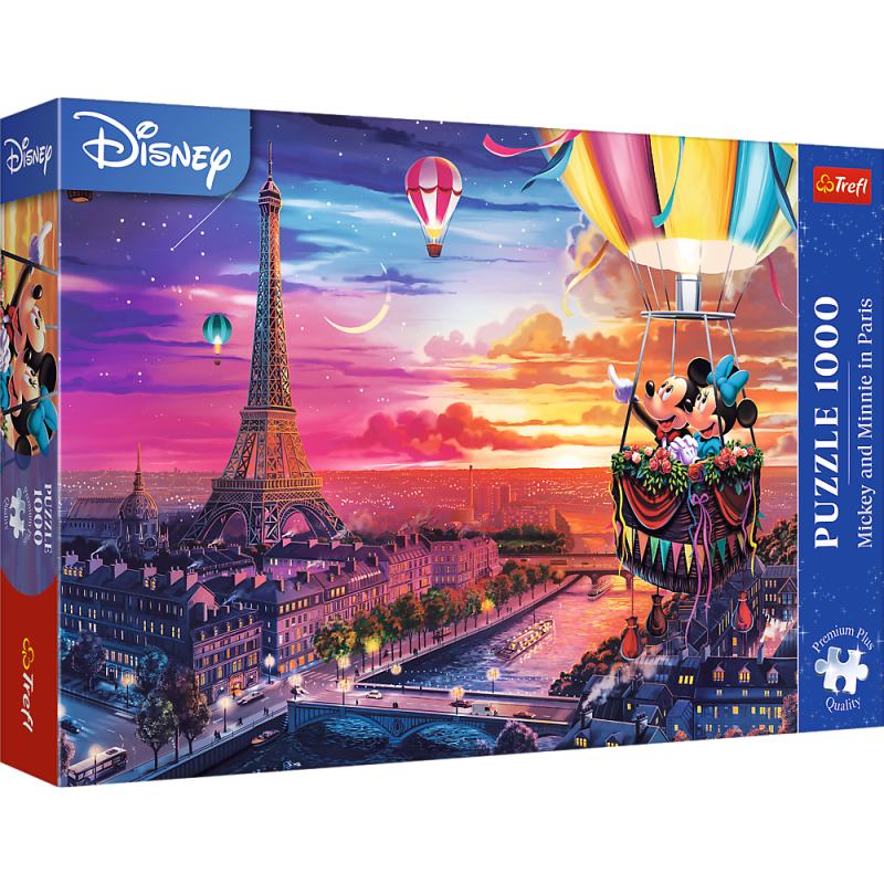 PUZZLE 1000 TREFL MICKEY I MINNIE W PARYŻU