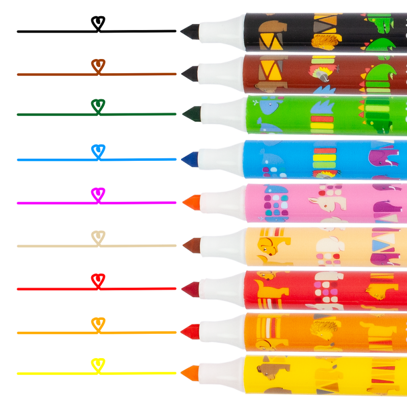 FLAMASTRY 9 PELIKAN COLORELLA SUP COMBIN C41