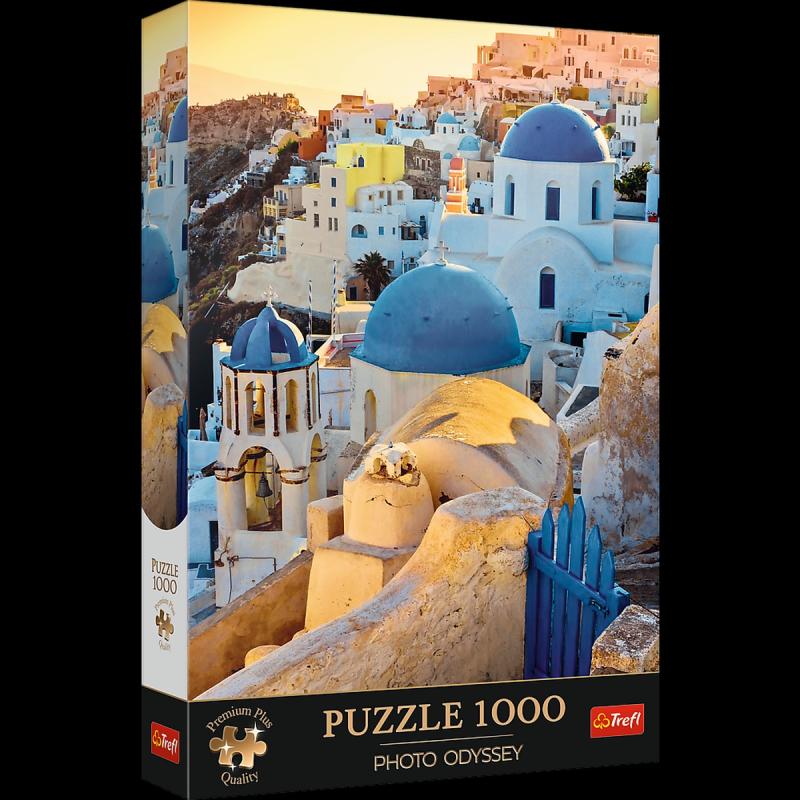 PUZZLE 1000 TREFL MIASTECZKO OIA, SANTORINI