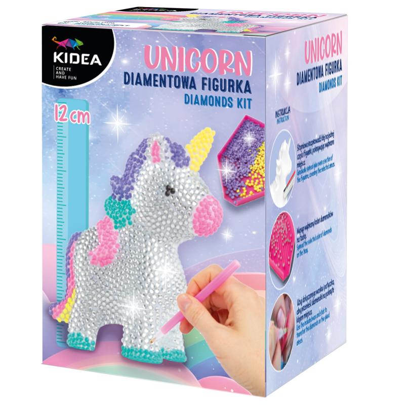 DIAMENTOWA FIGURKA UNICORN KIDEA