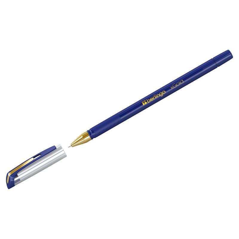 DŁUGOPIS KULKOWY BERLINGO NIEBIESKI 0,7MM XGOLD A/12