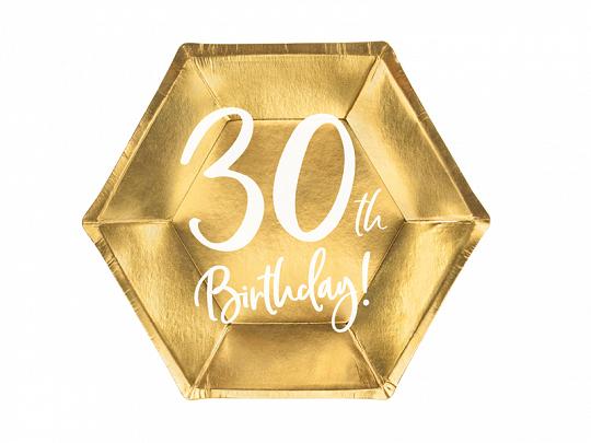 TALERZYKI PAP.30TH BIRTHDAY