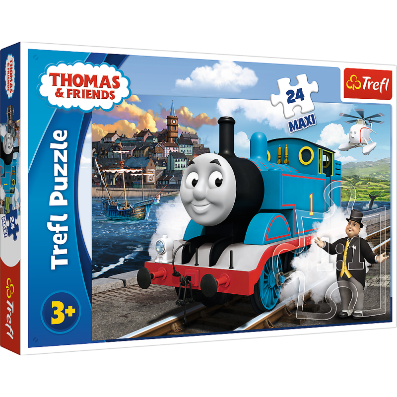 PUZZLE 24 TREFL MAXI WESOŁY DZIEŃ TOMKA BANER