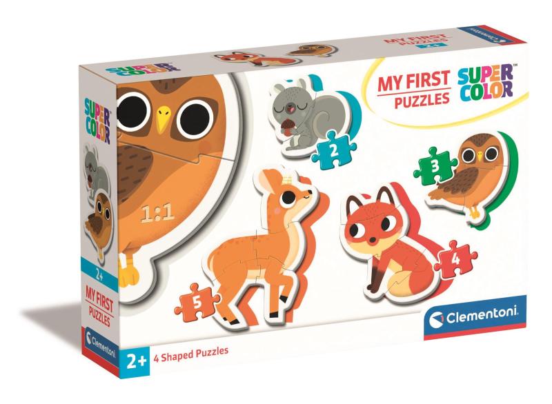 MOJE PIERWSZE PUZZLE FOREST ANIMALS