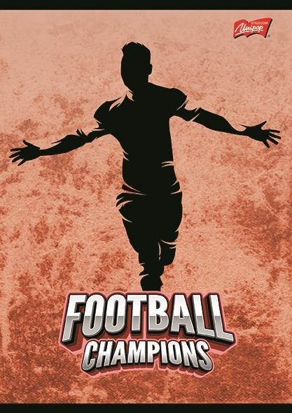 ZESZYT A5/32 # FOOTBALL CHAMPIONS LAMINOWANY