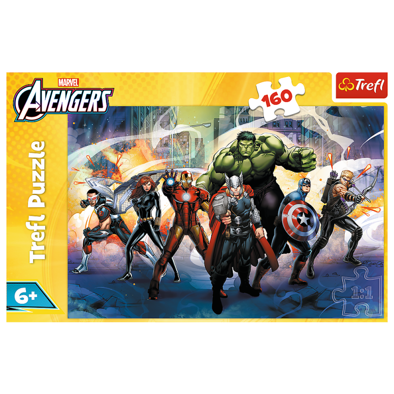 PUZZLE 160 TREFL SUPERMOCE THE AVENGERS