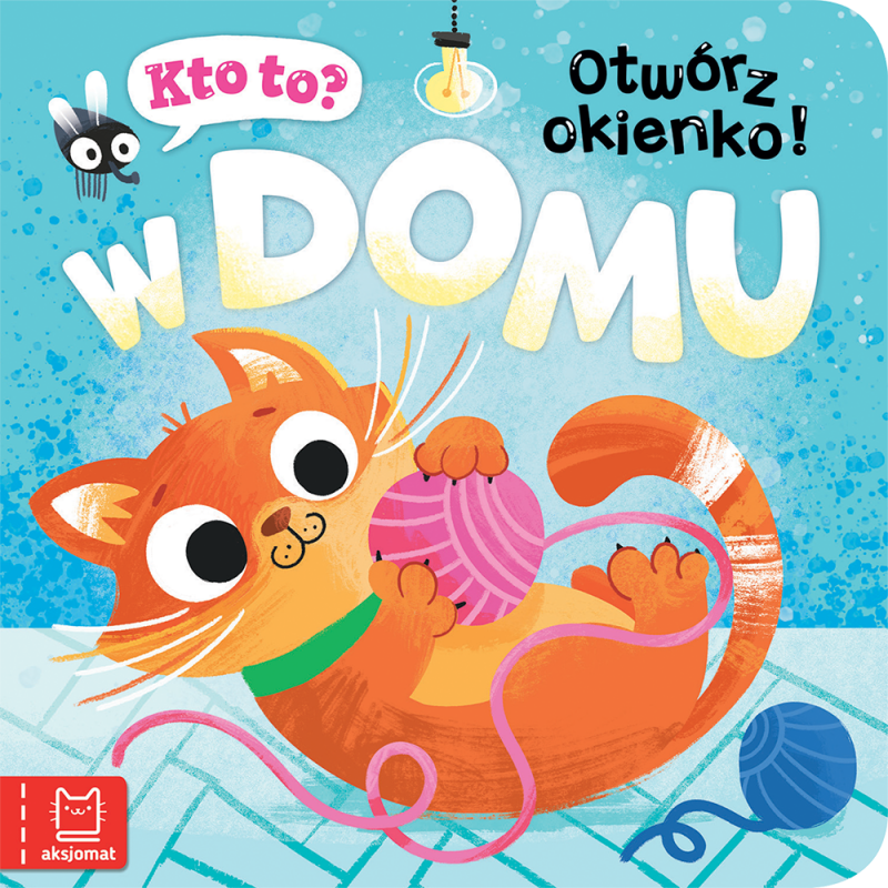 KSIĄŻECZKA KTO TO? OTWÓRZ OKIENKO! W DOMU