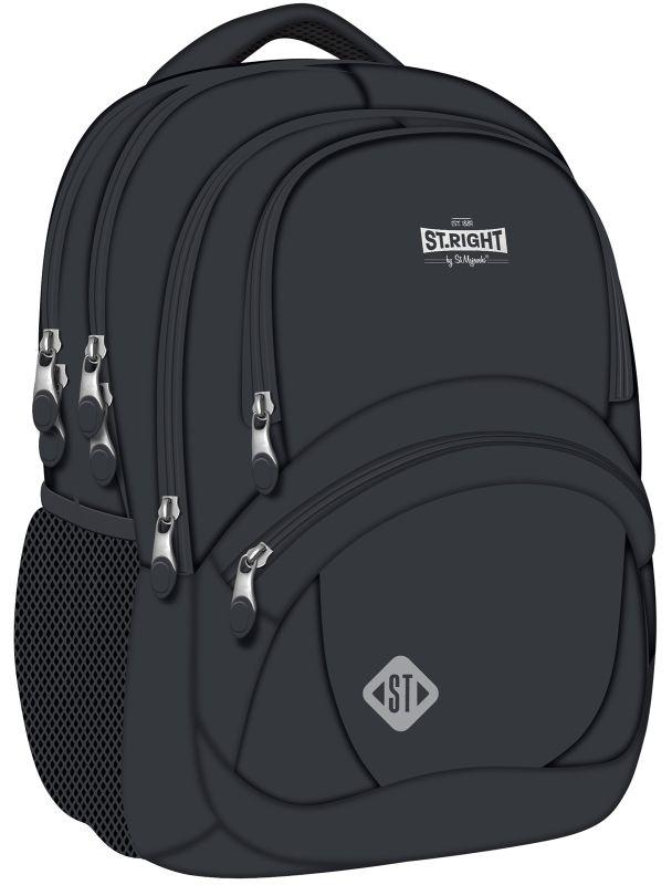 PLECAK 4-KOMOROWY ST.GRAY VINTAGE STRIGHT BP-05
