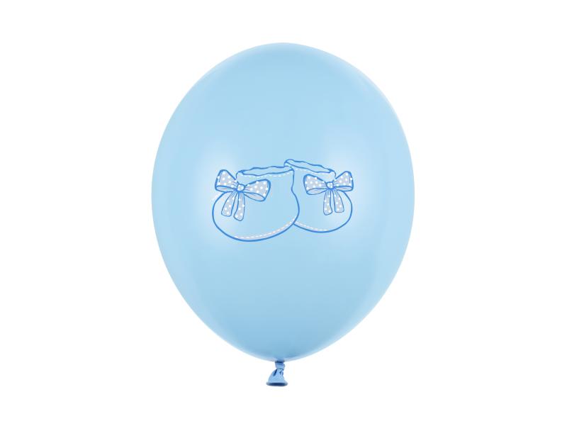 BALONY BUCIK BABY BLUE PASTEL 30CM