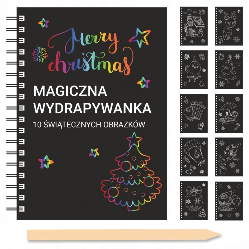 WYDRAPYWANKA ŚWIĄTECZNA 21X15 CM BN #ŚWIĘTA