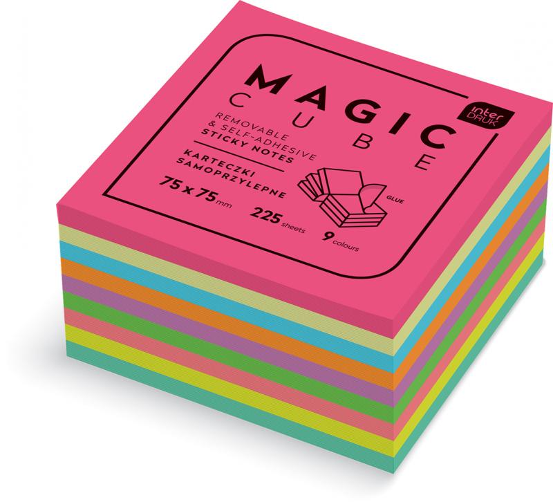 NOTES SAMOPRZYLEPNY MAGIC CUBE 9X75X75 225