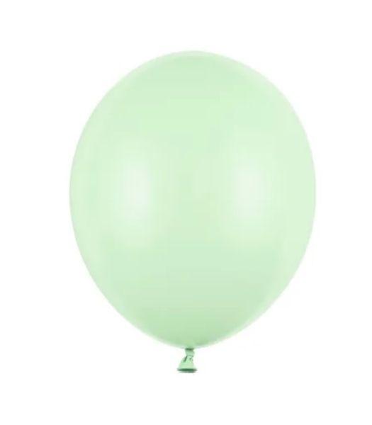 BALONY STRONG 12CM PASTEL PISTACHIO