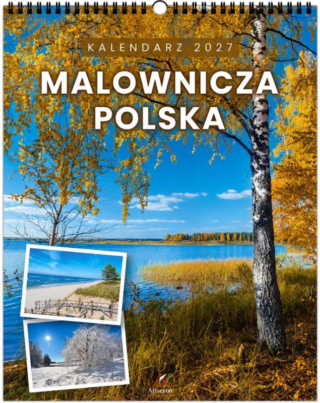 KALENDARZ 7-PLANSZOWY MALOWNICZA POLSKA 34X44 2027