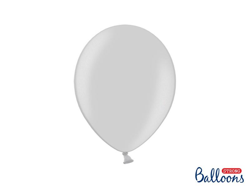 BALONY STRONG 27CM METALIC SILVER A/100