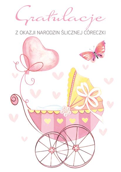 LAURKA B6B POLMAK BROKAT URODZINY NARODZINY
